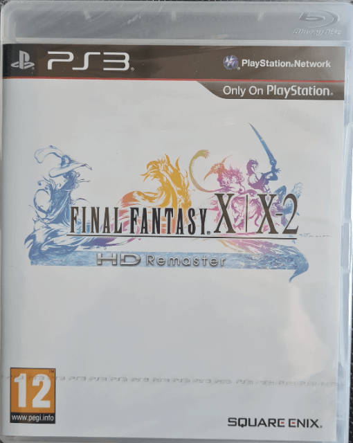 Final Fantasy X X-2 HD Remaster box art for Playstation 3